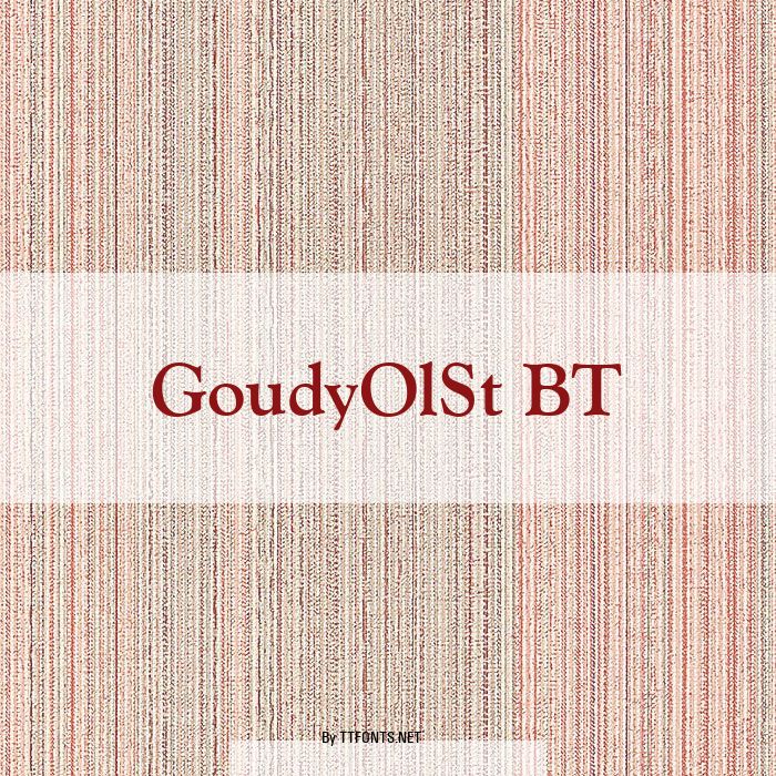 GoudyOlSt BT example