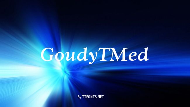 GoudyTMed example