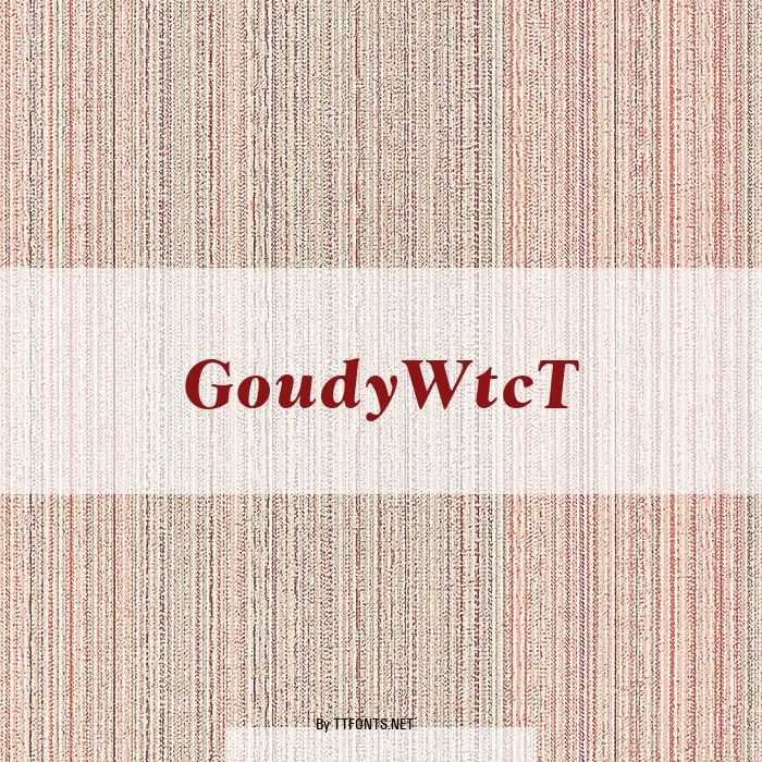 GoudyWtcT example