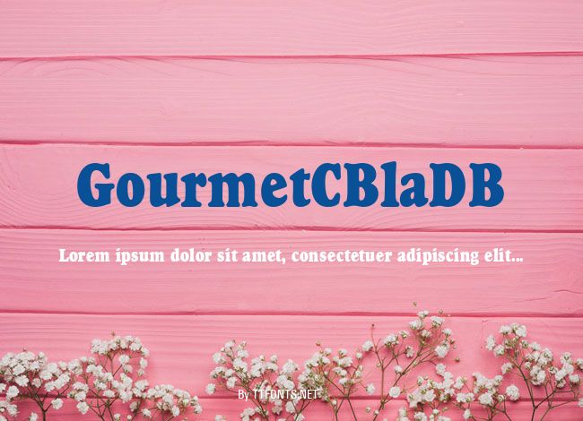 GourmetCBlaDB example