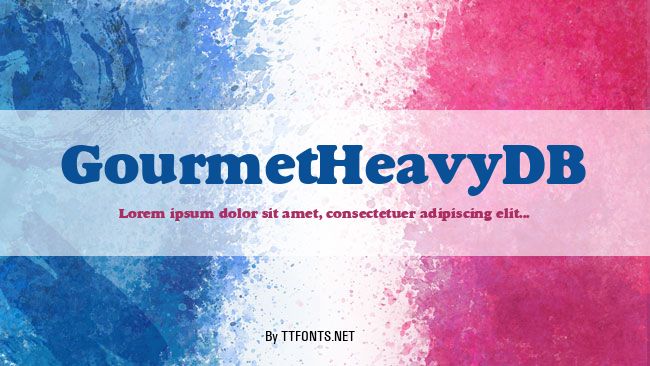 GourmetHeavyDB example