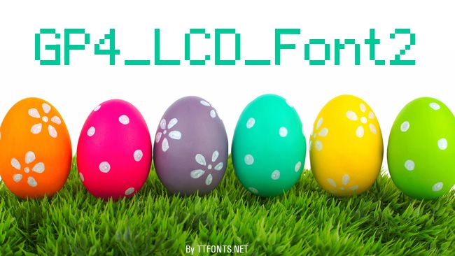 GP4_LCD_Font2 example
