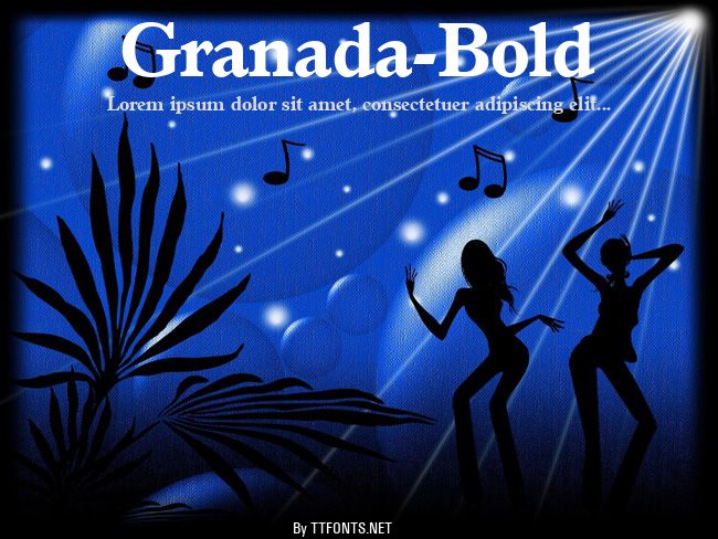 Granada-Bold example