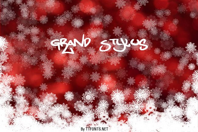 Grand Stylus example