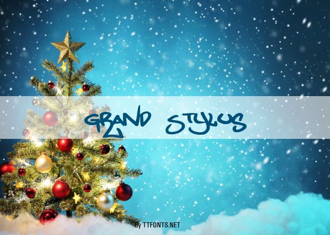 Grand Stylus example