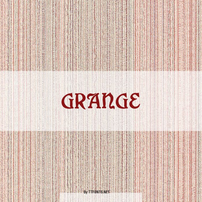Grange example