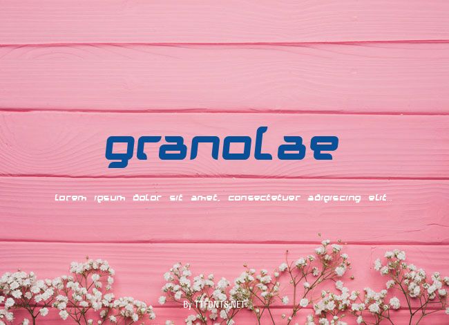 Granolae example