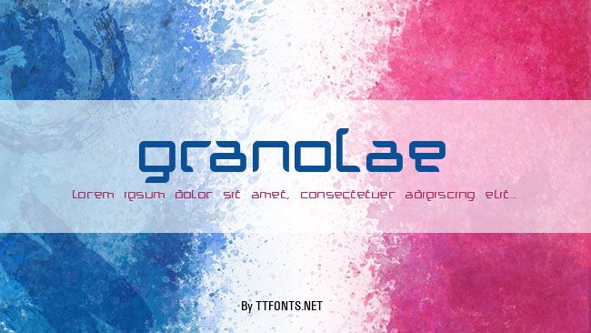 Granolae example