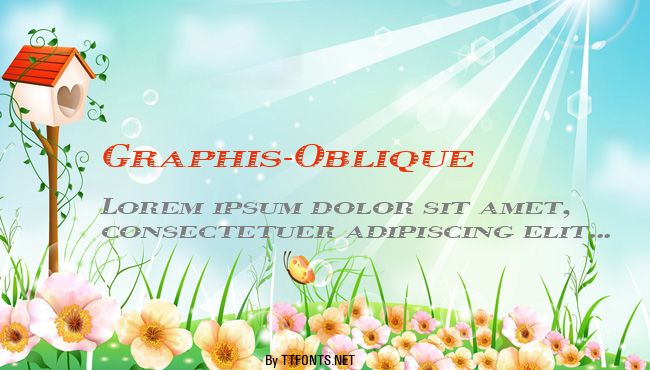 Graphis-Oblique example