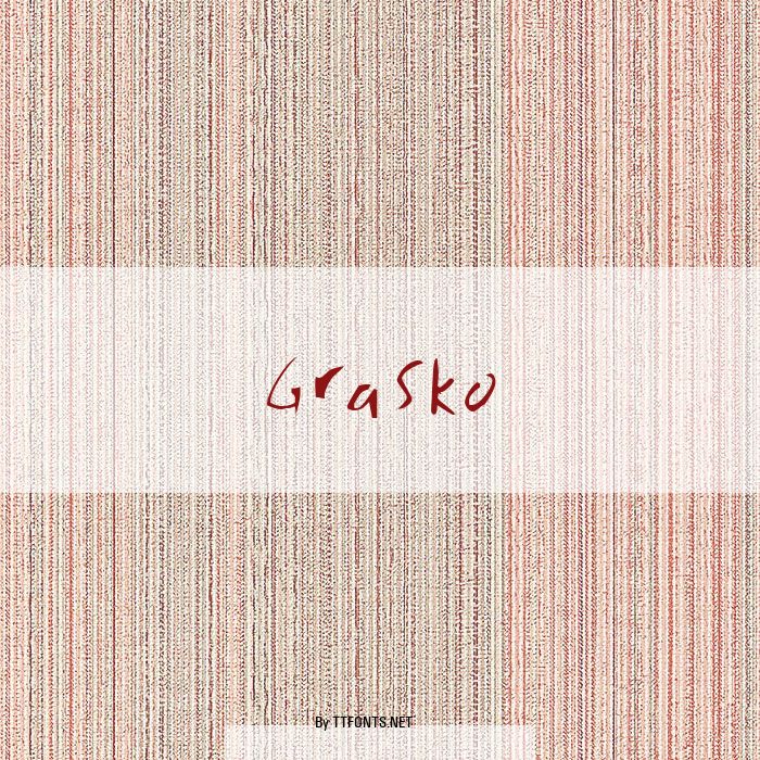 Grasko example