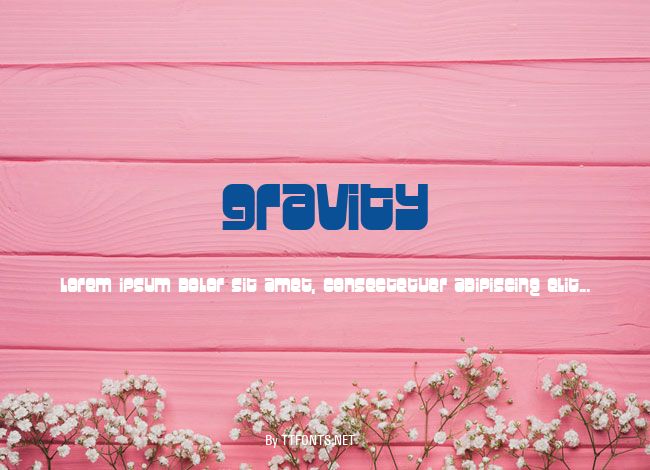Gravity example