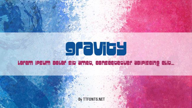 Gravity example
