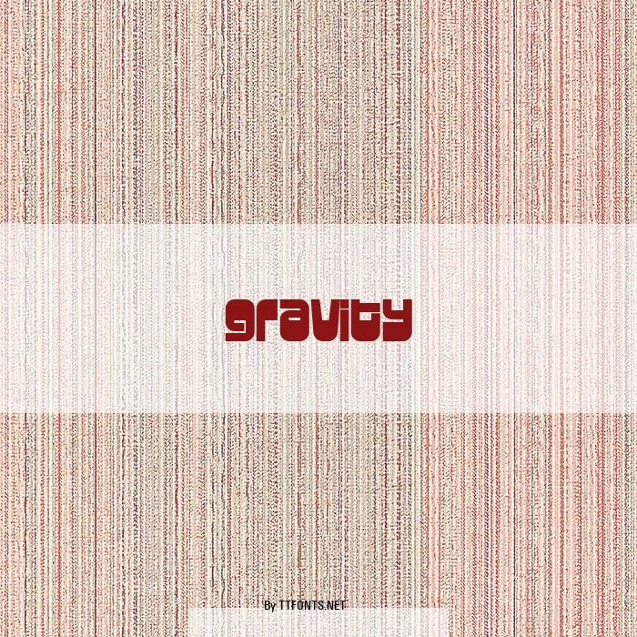Gravity example