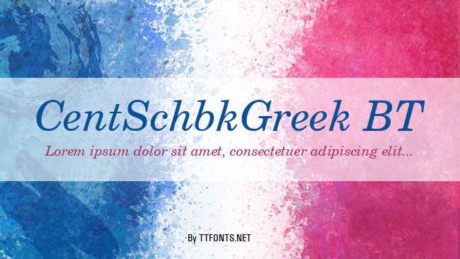 CentSchbkGreek BT example