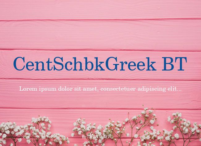 CentSchbkGreek BT example