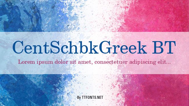 CentSchbkGreek BT example