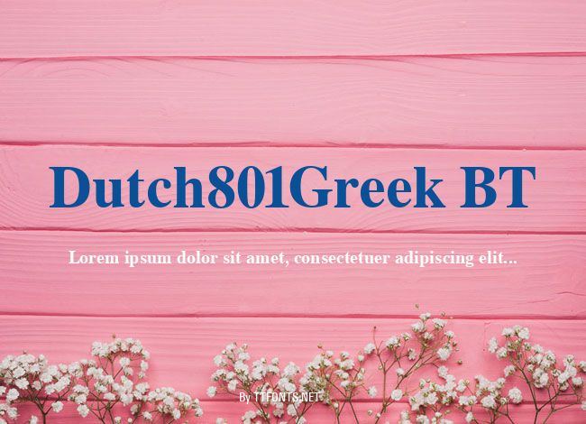 Dutch801Greek BT example