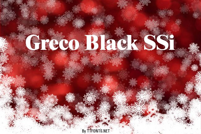 Greco Black SSi example
