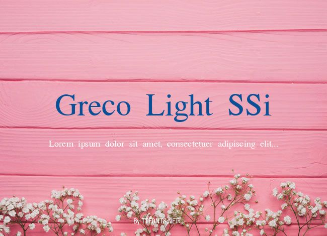 Greco Light SSi example