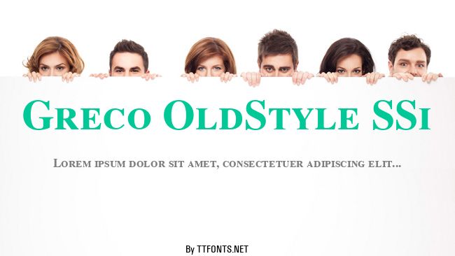 Greco OldStyle SSi example