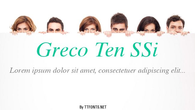 Greco Ten SSi example