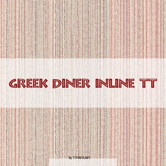 Greek Diner Inline TT example
