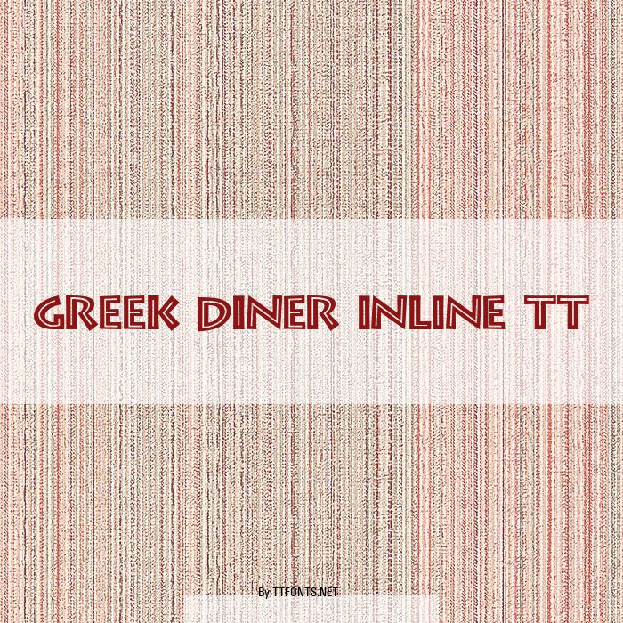 Greek Diner Inline TT example