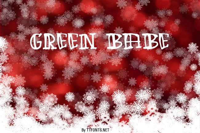 Green Babe example