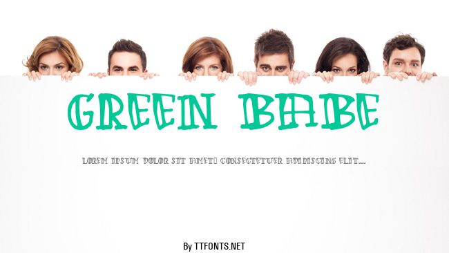 Green Babe example