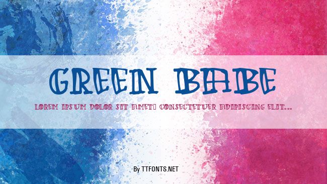Green Babe example