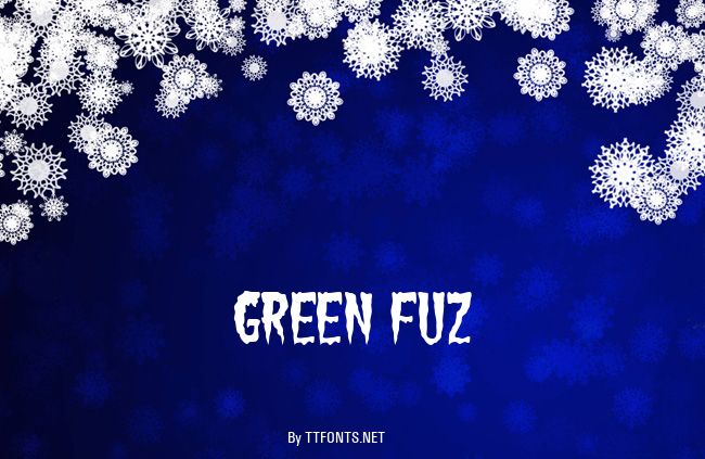 Green Fuz example