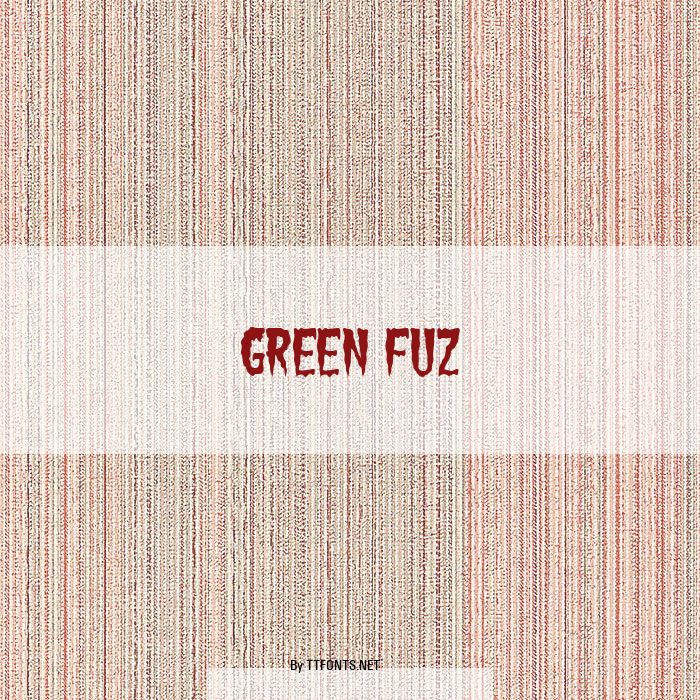 Green Fuz example