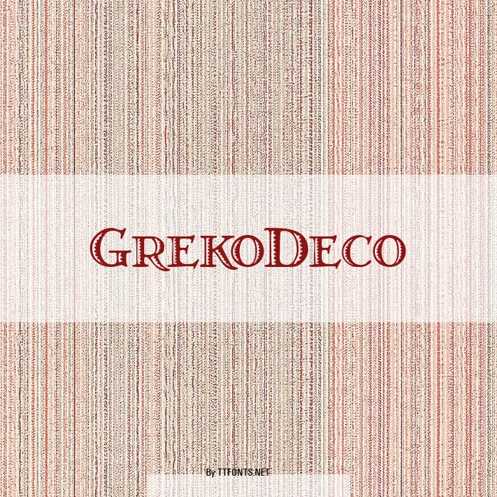 GrekoDeco example