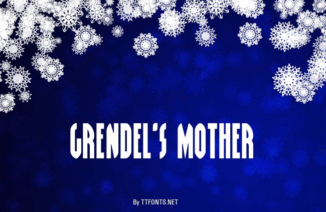 Grendel's Mother example