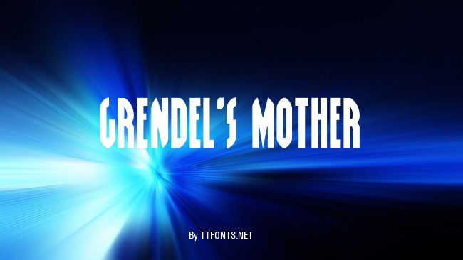 Grendel's Mother example