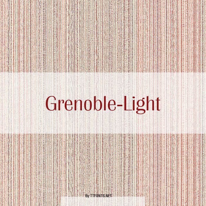 Grenoble-Light example