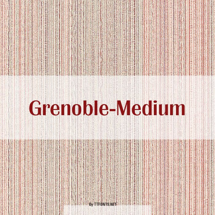 Grenoble-Medium example
