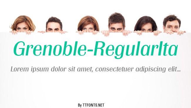 Grenoble-RegularIta example