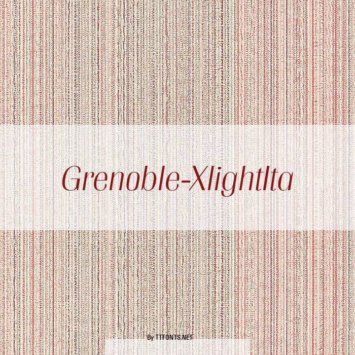 Grenoble-XlightIta example