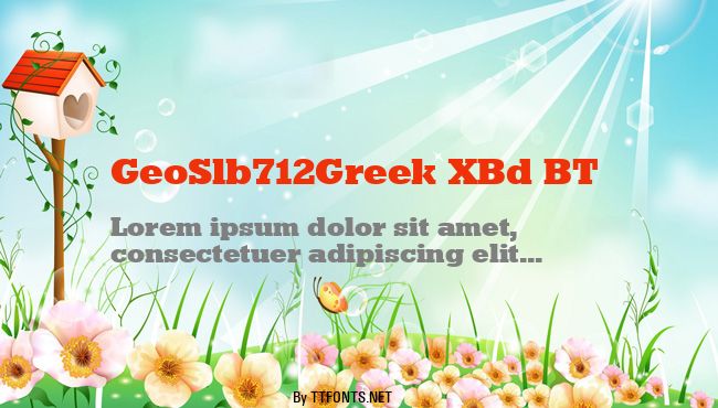 GeoSlb712Greek XBd BT example