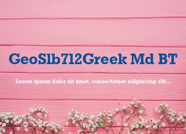 GeoSlb712Greek Md BT example