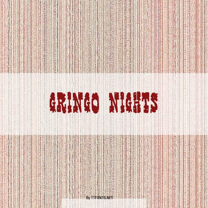 Gringo Nights example