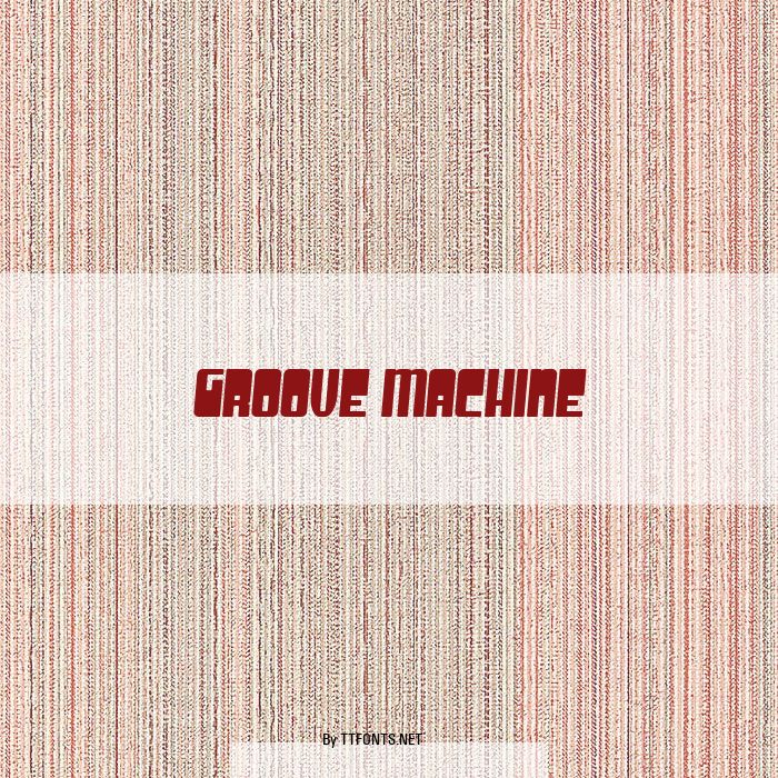 Groove Machine example