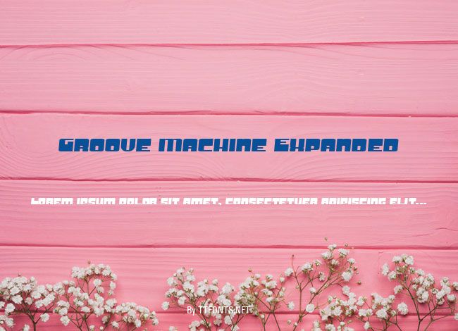Groove Machine Expanded example