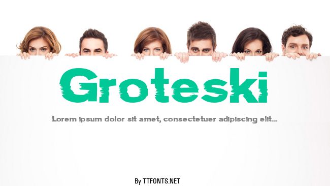 Groteski example