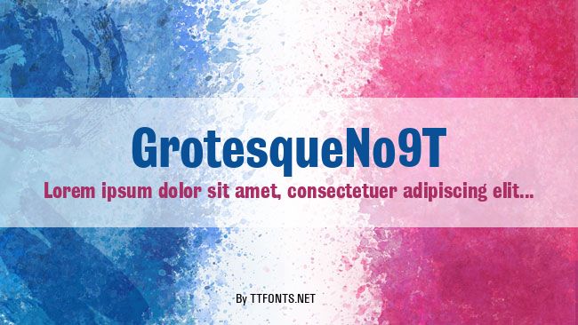 GrotesqueNo9T example