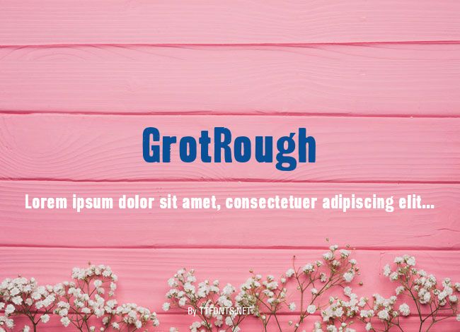 GrotRough example