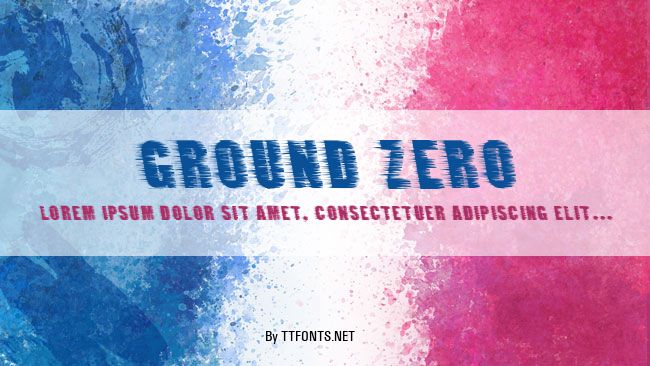 Ground Zero example