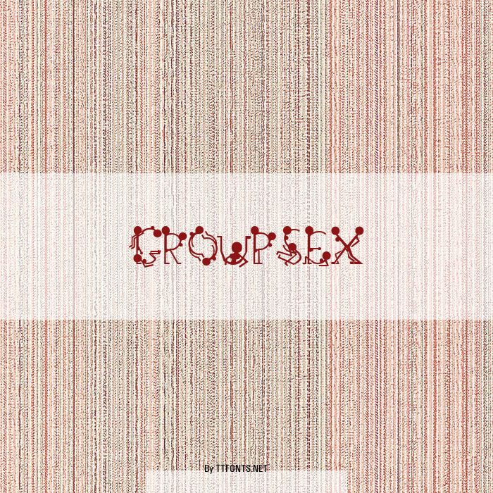 GroupSex example