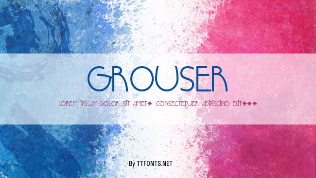 Grouser example